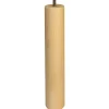 Pied cylindrique ø50 x 360 mm en hêtre> New