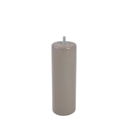 Bar plus Pied de lit cylindrique en hêtre taupe H. 20 x Ø6,8 cm* Pied De Lit