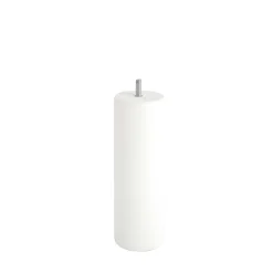 Bar plus Pied de lit cylindrique en hêtre blanc H. 20 x Ø6,8 cm* Pied De Lit
