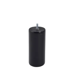 Bar plus Pied de lit cylindrique en hêtre noir H. 15 x Ø6,8 cm* Pied De Lit