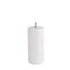 Bar plus Pied de lit cylindrique en hêtre blanc H. 15 x Ø6,8 cm* Pied De Lit