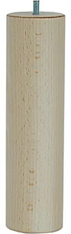 Pied de lit cylindrique H. 250 mm x ø70 mm brut>Bar plus