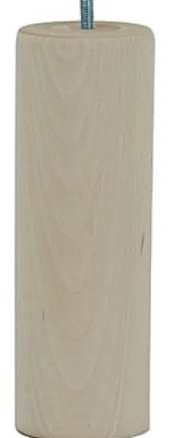 Pied de lit cylindrique H. 200 mm x ø70 mm brut>Bar plus New