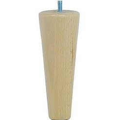 Pied de lit fuseau H. 150 mm x ø58 mm verni>Bar plus Sale