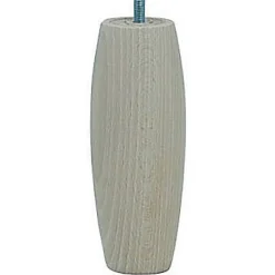 Bar plus Pied de lit olive H. 150 mm x ø58 mm brut* Pied De Lit