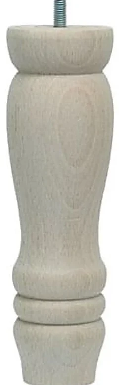 Bar plus Pied de lit Quercy H. 200 mm x Ø 58 mm brut* Pied De Lit