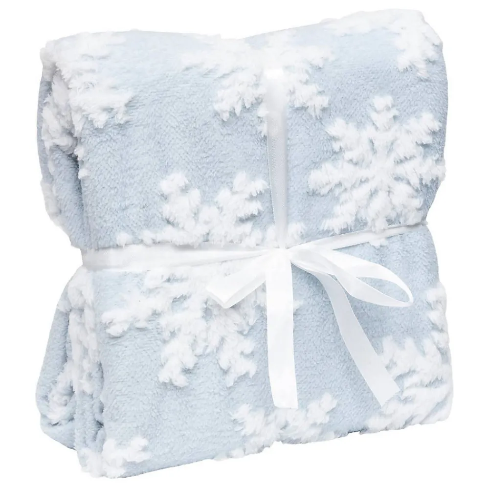 Plaid flocon malou 130x180cm ->Feeric Lights & Christmas Clearance