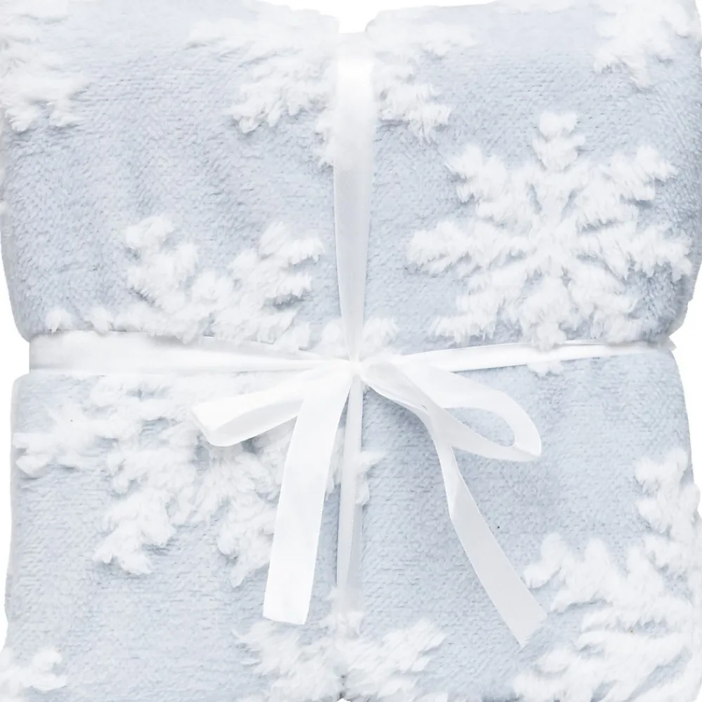 Plaid flocon malou 130x180cm ->Feeric Lights & Christmas Clearance