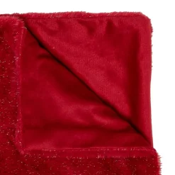 Feeric Lights & Christmas Plaid four tilde rouge 130x180 -* Boutis, Couvre-Lit, Édredon