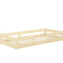 Kobi Plancher lit bas Lila 180x80 cm - bois naturel Montessori*Enfant Lit Enfant