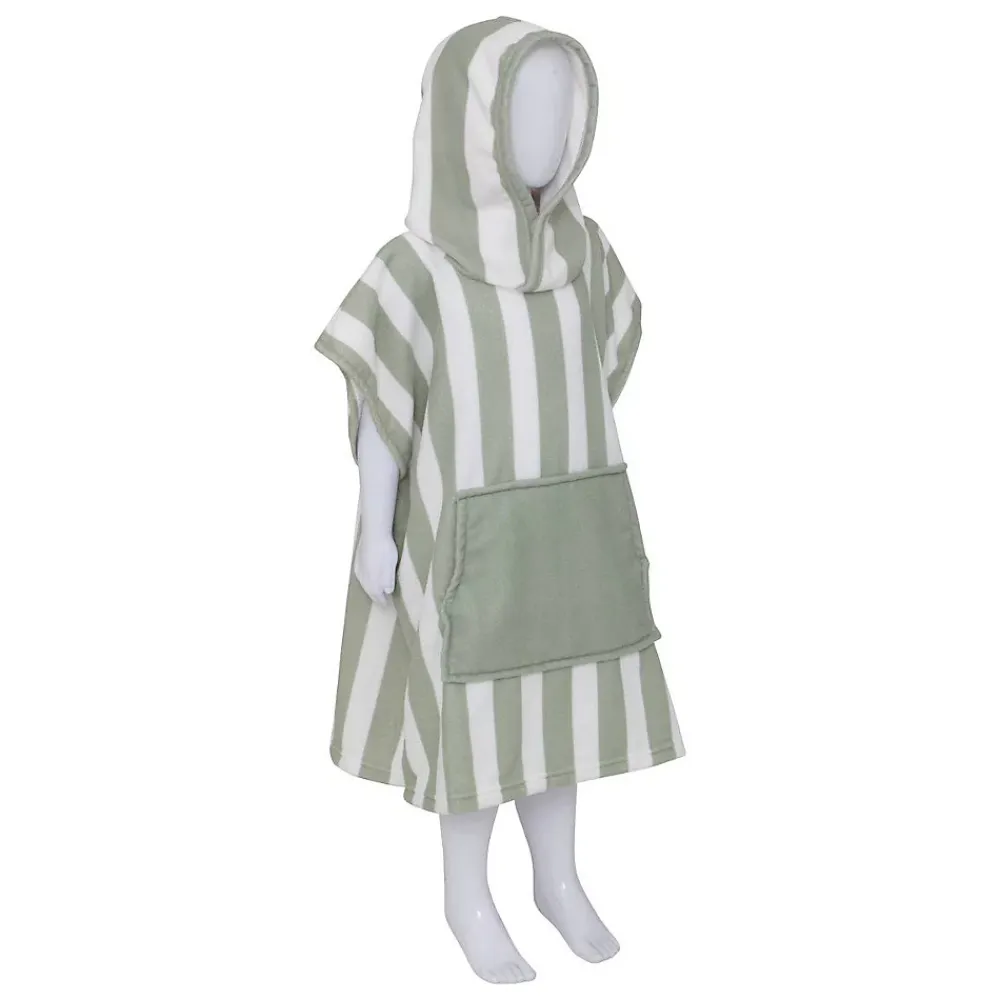 Atmosphera Créateur D'Intérieur Poncho Wili vert 55x70cm - Atmosphera* Boutis, Couvre-Lit, Édredon