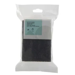 Éponge à récurer noire L.13 x l.4,5 x ép.9 cm* Eponge