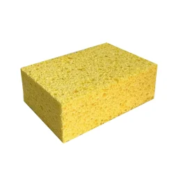 Éponge en cellulose non abrasive pour gros travaux L.14 x l.5 x ép.9,5 cm* Eponge