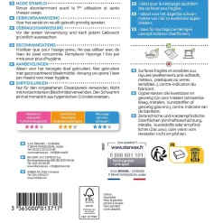 Éponge grattante pour les surfaces peu fragiles, vendue par 6 pièces><noscript><img width=