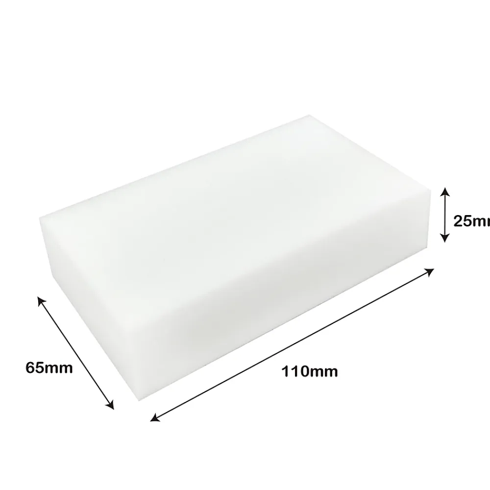 Éponge magique blanc L.11 x l.6,5 x Ép.2,5cm vendue par 3 pièces* Eponge