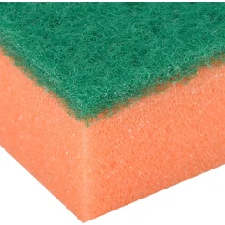 Éponge synthétique à récurer multi-usages L.13 x l.8,4 x ep.2,4 cm multicouleur vendue par 20 pièces* Eponge