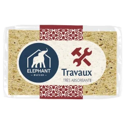 Elephant Éponge très absorbante pour travaux* Eponge