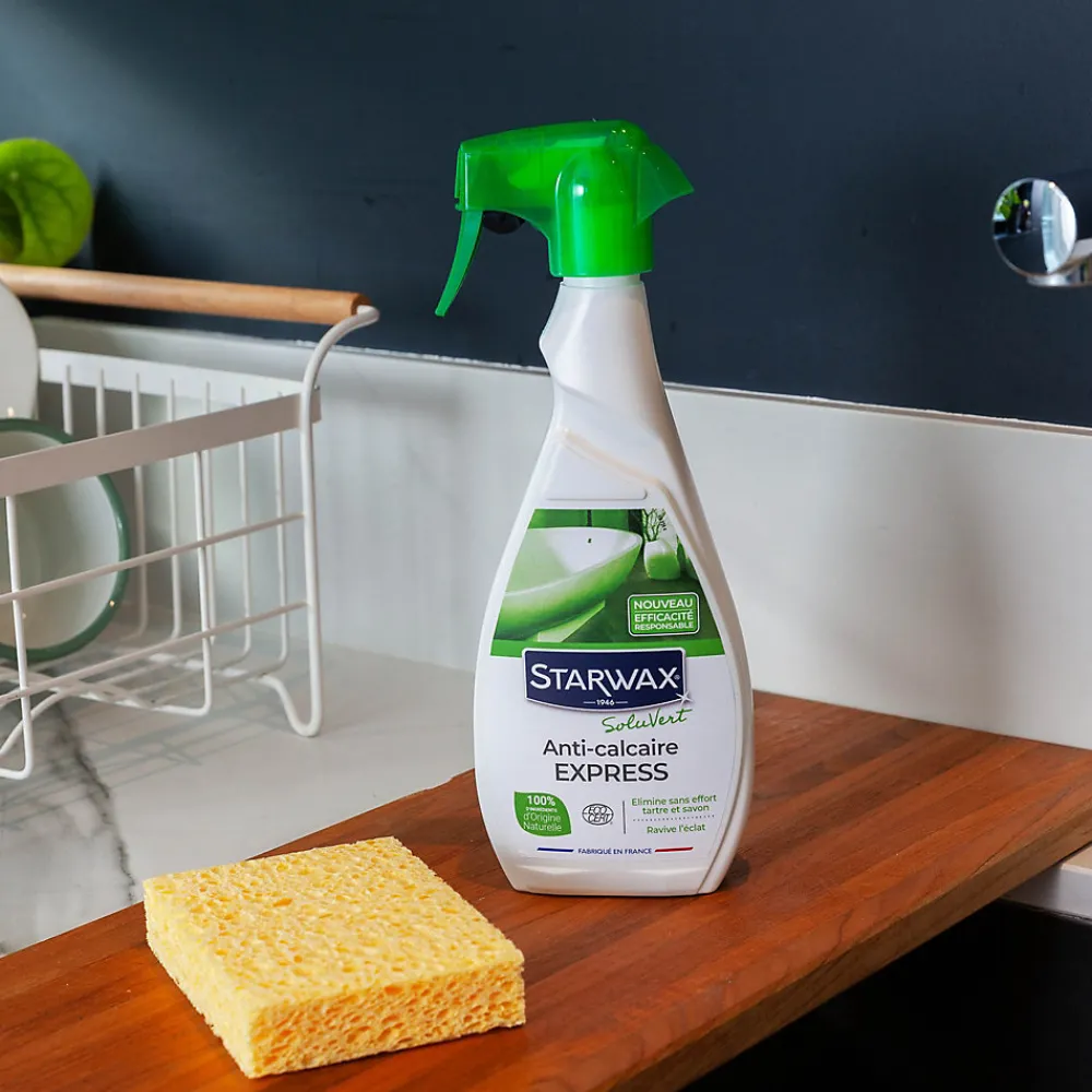 Éponge végétale Starwax l.3 x H.12 x P.18.2 cm vendue par 2> Online