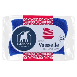 Éponges grattantes nettoyage doux>Elephant Discount