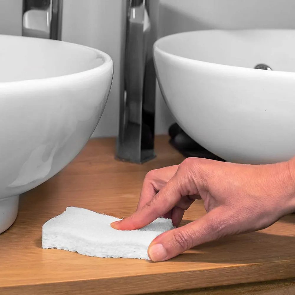 Éponges grattantes nettoyage doux salle de bain x2>Elephant Sale