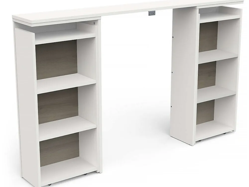 Pont de lit 6 niches " Clyde" Blanc>Habitat Et Jardin New