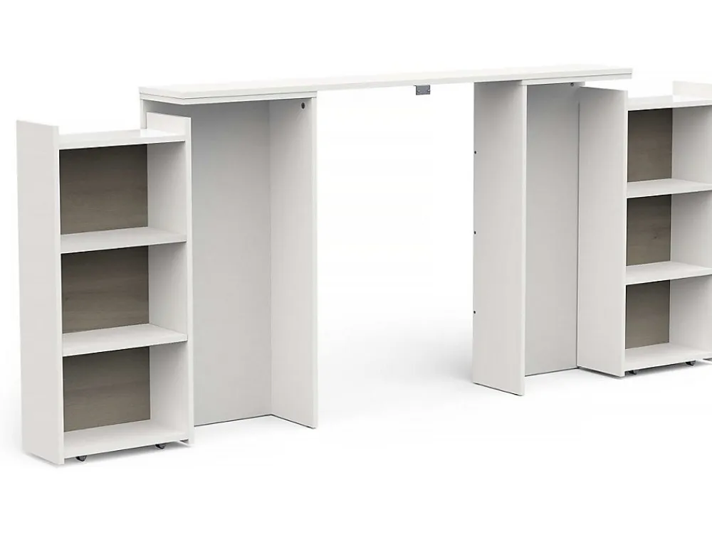Pont de lit 6 niches " Clyde" Blanc>Habitat Et Jardin New