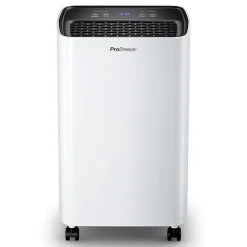 Déshumidificateur compact 12ljour avec design élégant pour pièces jusqu'à 20 m²>Pro Breeze Clearance