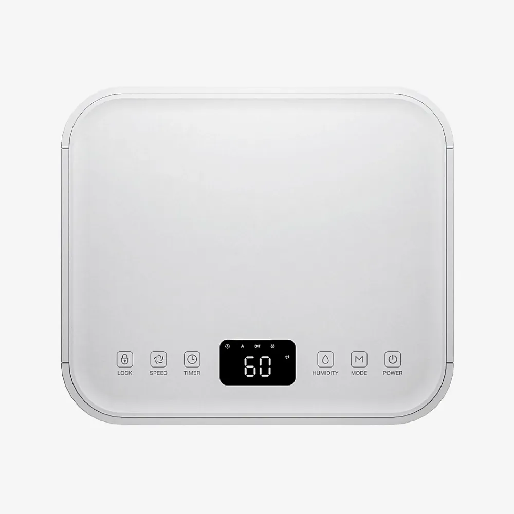 Pro Breeze Déshumidificateur silencieux 12L/jour OmniDry, mode linge, contrôle via app intelligente, pour pièces jusqu'à 20 m²* Déshumidificateur D'Air