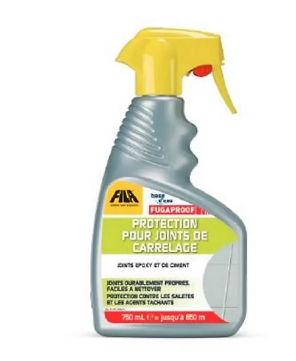 Fila Protecteur anti-tâche pour joints - Fugaproof - Flacon de 750 ml avec pulvérisateur* Nettoyant Et Entretien Pour Sol