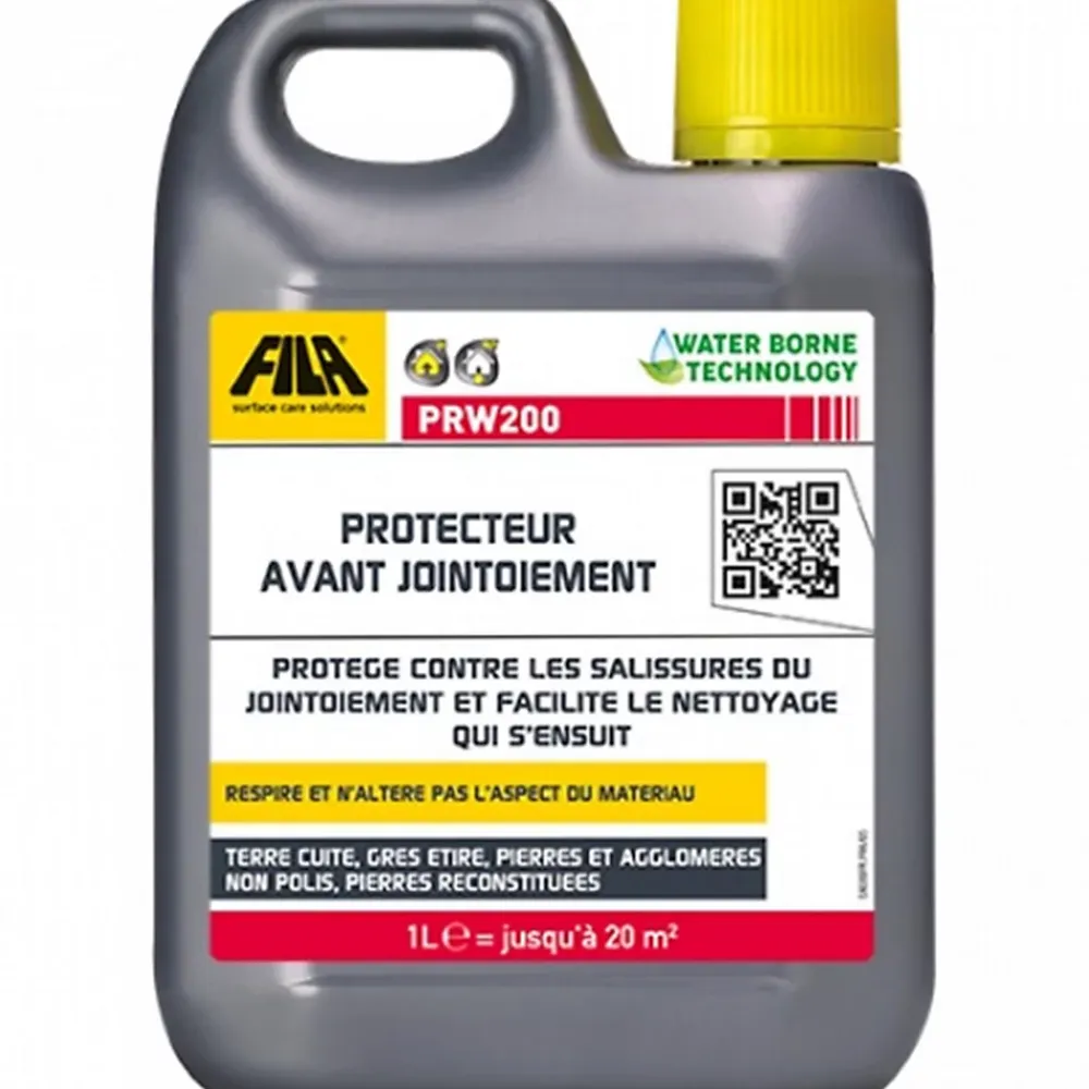 Fila Protecteur avant jointement PRW200- Imperméabilisant pour matériaux absorbants - 1 litre* Nettoyant Et Entretien Pour Sol