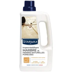 Starwax Protection anti-taches invisible marbre et pierres naturelles 1L* Nettoyant Et Entretien Pour Sol