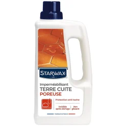 Starwax Protection anti-taches tomettes et terres cuites 1L* Nettoyant Et Entretien Pour Sol