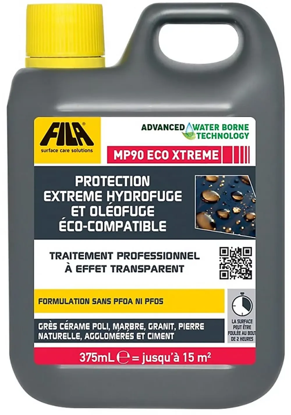 Fila Protection extrême hydrofuge et oléofuge éco-compatible MP90 ECO XTREME - Le bidon de 5 litres* Nettoyant Et Entretien Pour Sol