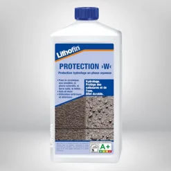 Lithofin Protection W - Imprégnation hydrofuge pour les pierres naturelles - - 1 L* Nettoyant Et Entretien Pour Sol