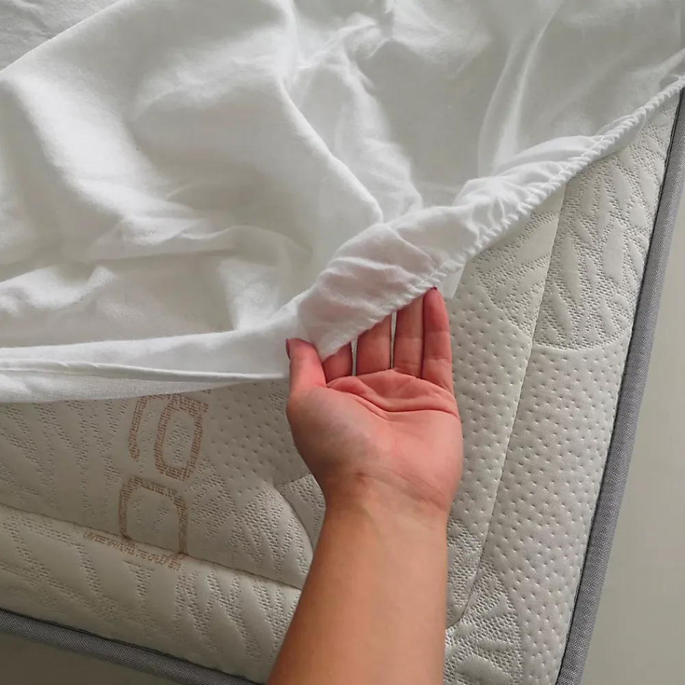 Olympe Literie Protège matelas absorbant Songe en coton 140x190 cm* Protège Matelas
