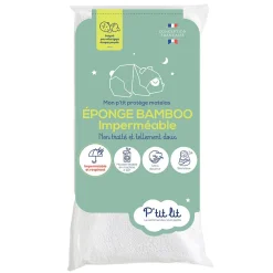 Protège Matelas Enfant Bamboo - Alèse Imperméable - Viscose Douce - Silencieux - Sans traitement chimique>P’Tit Lit New