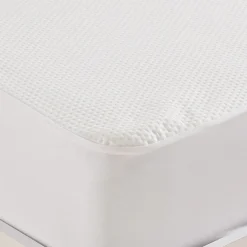Protège matelas imperméable en bambou/polyester bonnet 30 cm 200x200 cm SENSAIR>Sensei Maison Online