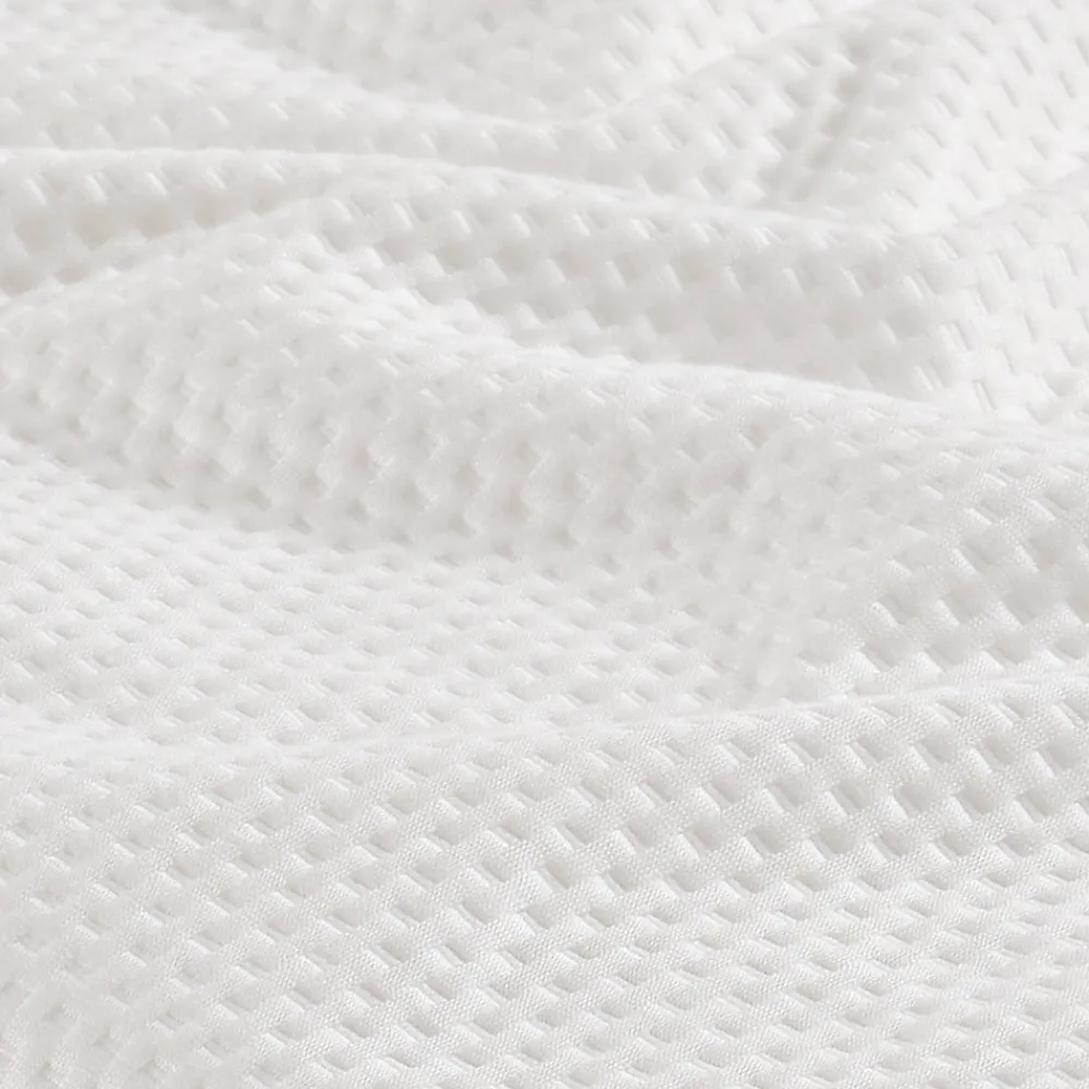 Protège matelas imperméable en bambou/polyester bonnet 30 cm 120x190 cm SENSAIR>Sensei Maison Discount