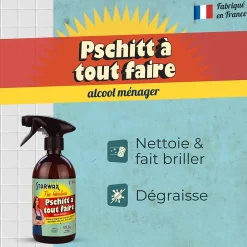 Starwax Pschitt à tout faire nettoyant multi-usages à l'alcool ménager The fabulous 1L* Produit Multi-Usages