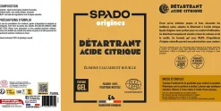 Pulvérisateur acide citrique 100% naturel Spado Origines 750 ml>Gloss Clearance