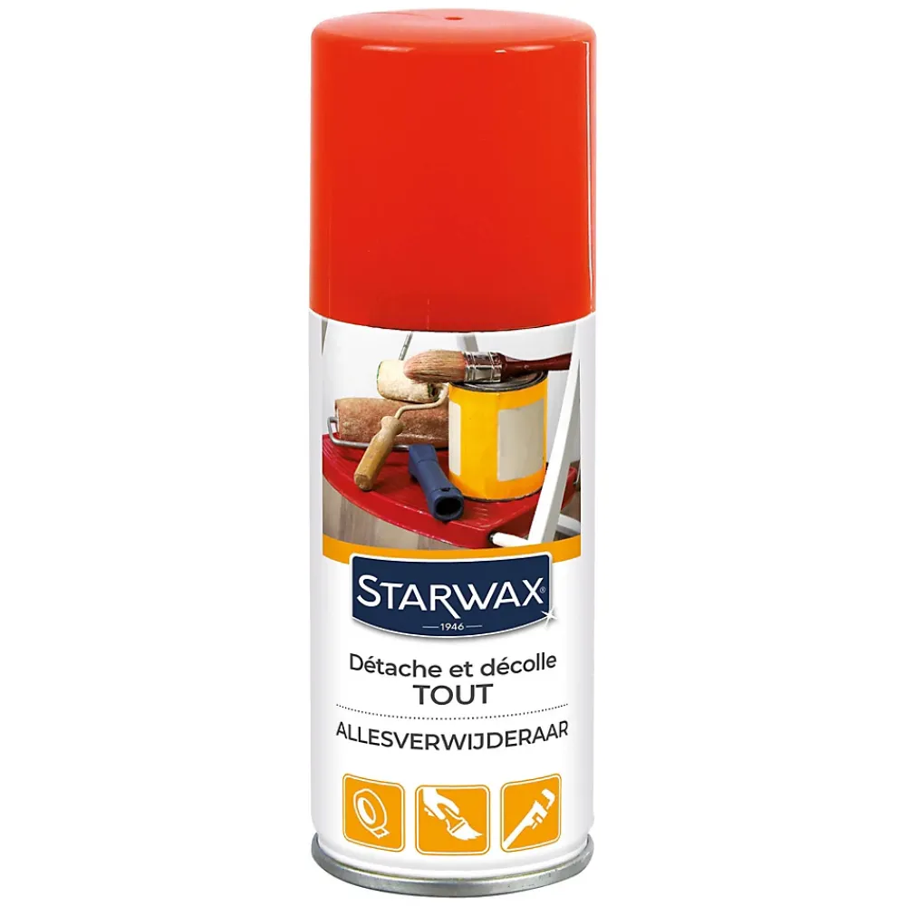 Starwax Pulvérisateur détache et décolle tout 100ml,* Produits De Gros Lessivage