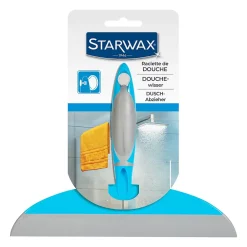 Starwax Raclette de douche coloris bleu/gris largeur 230 mm* Serpillère