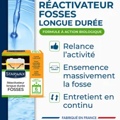 Réactivateur biologique fosses septiques 500g><noscript><img width=