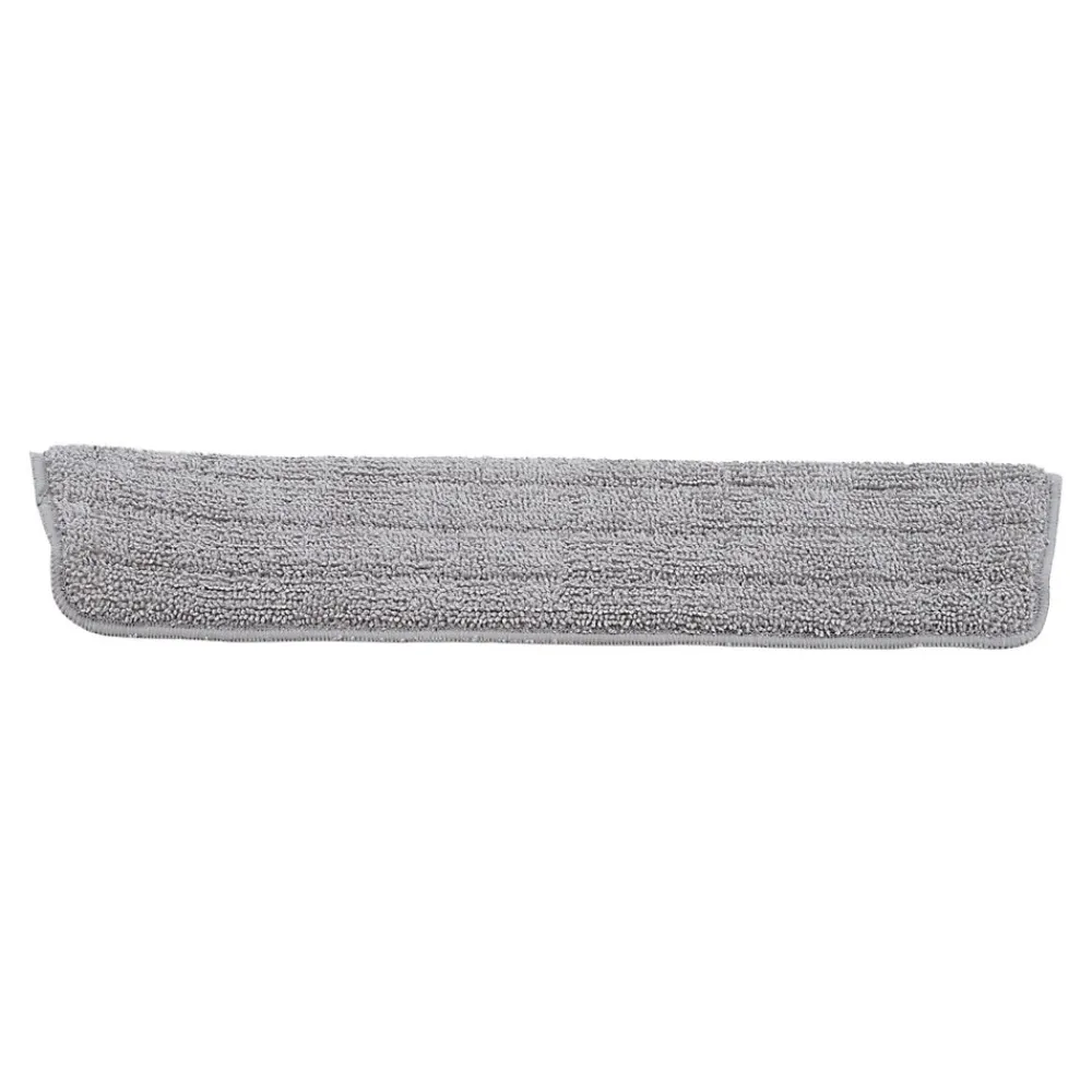 GoodHome Recharge pour balai serpillère microfibre avec vaporisateur gris l.41cm* Serpillère