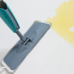 GoodHome Recharge pour balai serpillère microfibre avec vaporisateur gris l.41cm* Serpillère