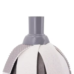 GoodHome Recharge pour balai-serpillère à franges microfibre et plastique blanc et bleu l.8 cm* Serpillère