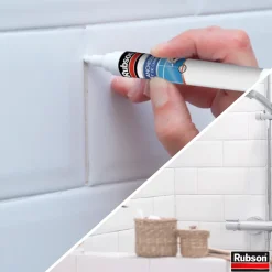 Rubson Rénov joint de carrelage feutre blanc 7ml* Nettoyant Pour Salle De Bains