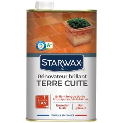 Starwax Rénovateur brillant protecteur tomettes et terres cuites 1L* Nettoyant Et Entretien Pour Sol