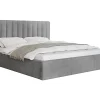 Rosario - lit coffre - 180x200 - sommier inclus - en velours ->Best Mobilier Sale
