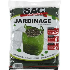 Sac à végétaux Polypro 220L H. 750 mm* Sac Poubelle